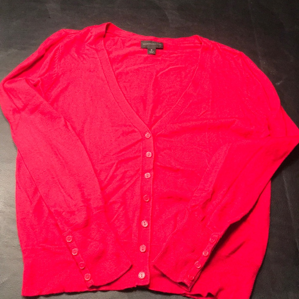 Red Cardigan
